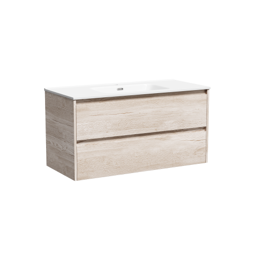 Тумба под раковину Sancos Libra LB100EG 99х45х50 настенная